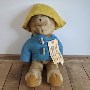 Vintage 1977 Paddington Bear Stuffed Animal Eden Toys